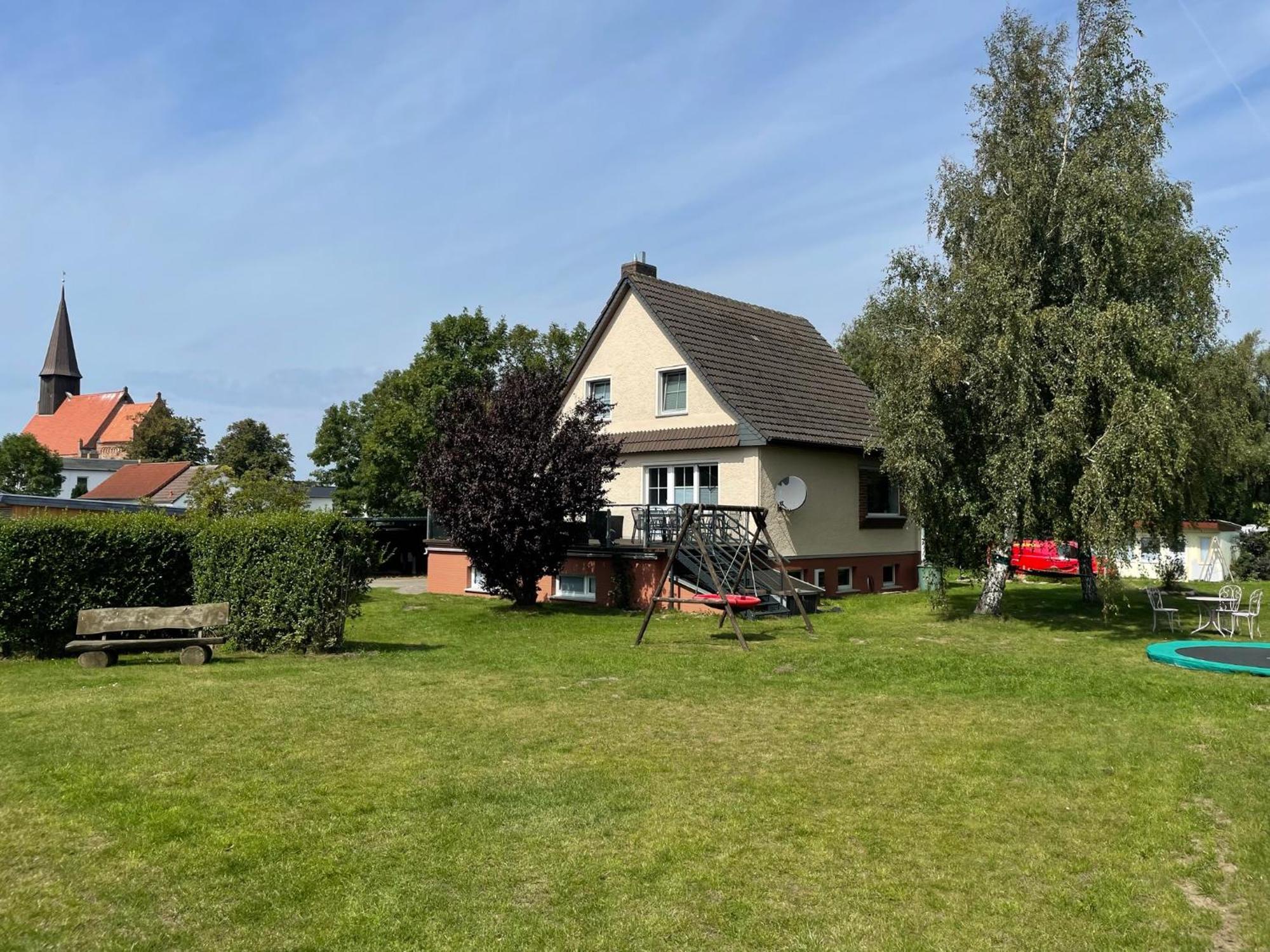 Ruegenferienhaus - Schaprode Hafen Exterior foto