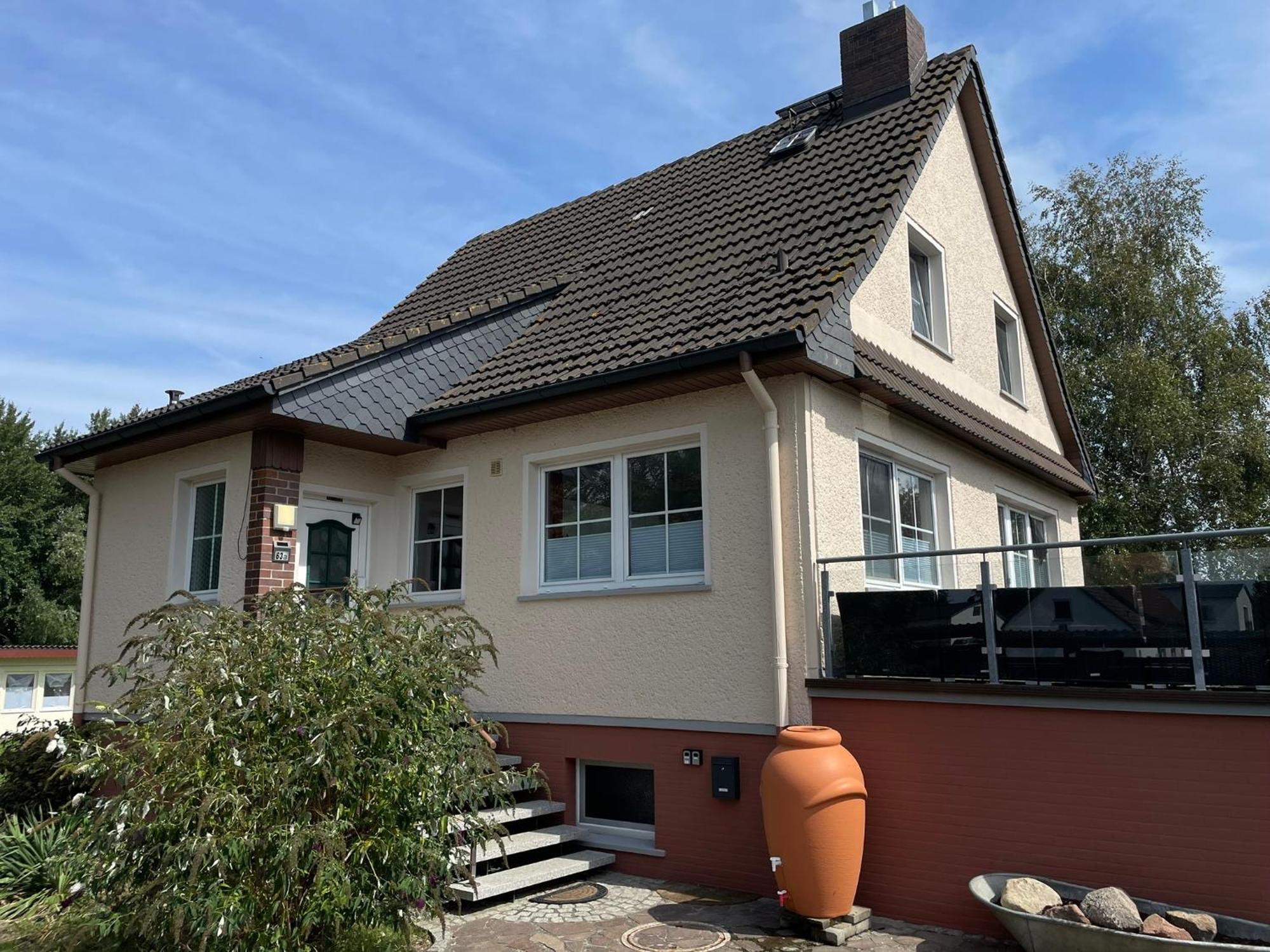 Ruegenferienhaus - Schaprode Hafen Exterior foto